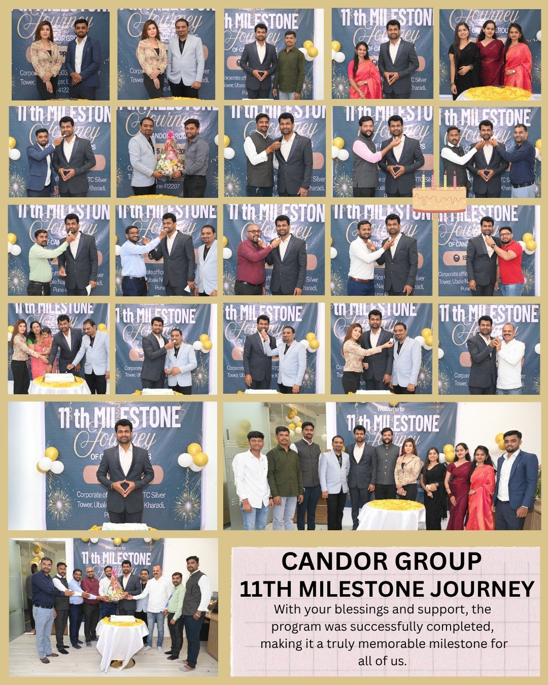 Candor Buildcon 11th Milestone